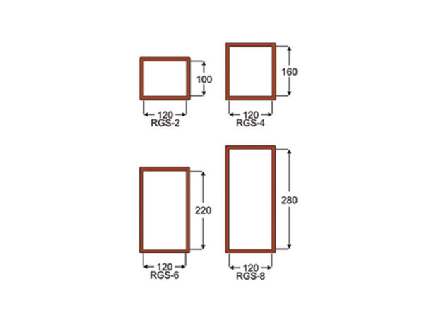 آب بندی کابل و لوله از گذرگاه بین دو نقطه مدل RGS