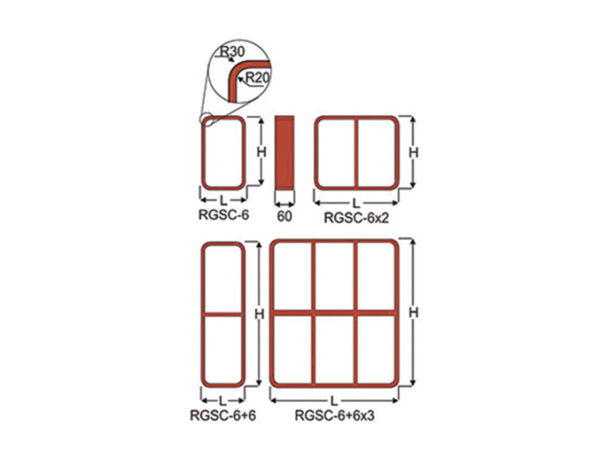 آب بندی کابل و لوله از گذرگاه بین دو نقطه مدل RGSC - تصویر 5