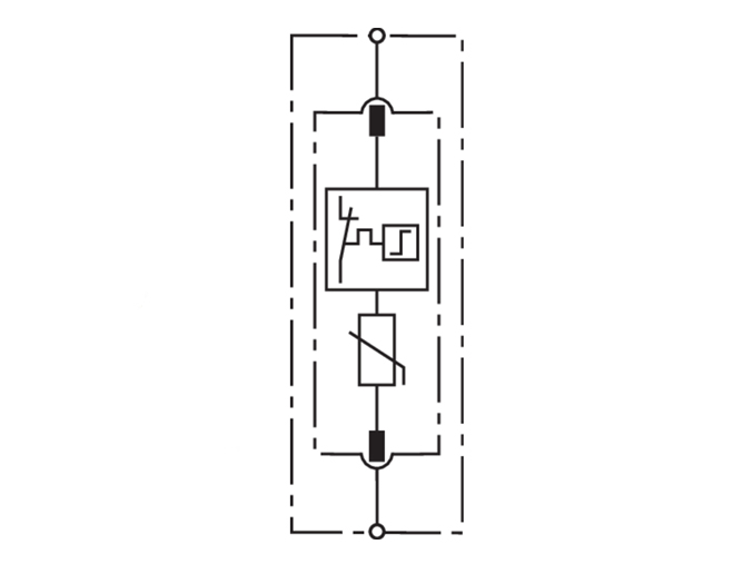 ارستر تک پل محافظ در برابر فراتاخت ولتاژ کلاس 2 مدل DGS440